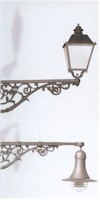Farolas con soporte de pared